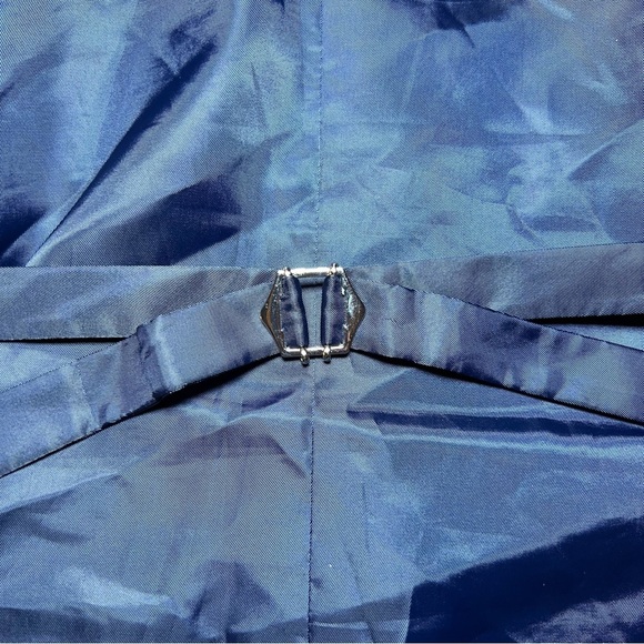 Ruth & Boaz Men’s Wool Blend Tweed Vest Navy Blue - Picture 5 of 7